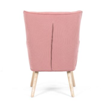 Kreslo ušiak PINK2, ružová
