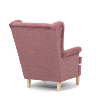 Kreslo ušiak PINK2, ružová