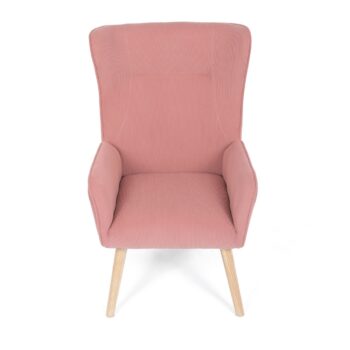 Kreslo ušiak PINK2, ružová