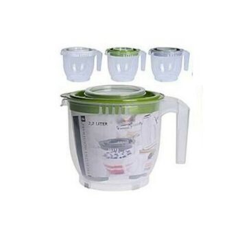Kuchynská misa s 2 vekami, 2,2 l, mix farieb