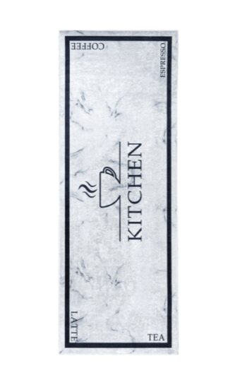 Kuchynský koberec Kitchen coffee Šírka: 80 cm | Dĺžka: 200 cm