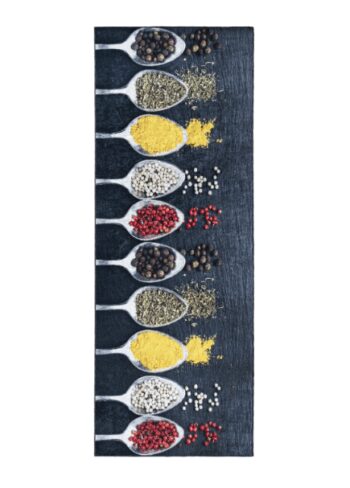 Kuchynský koberec s farebným exotickým korením Šírka: 80 cm | Dĺžka: 200 cm