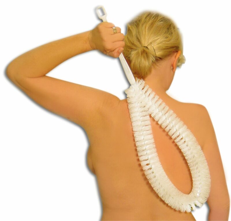 Kúpeľová masážna kefa na chrbát Kúpeľová masážna kefa na chrbát