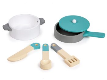 Kvalitná drevená kuchynka s doplnkami Ecotoys