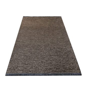 Kvalitný béžový koberec so strapcami Šírka: 120 cm | Dĺžka: 180 cm