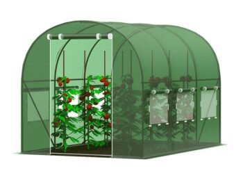 Kvalitný záhradný fóliovník 2,5 x 5 m