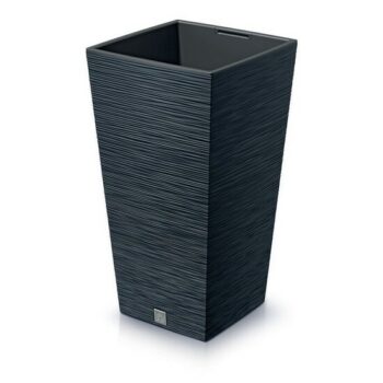 Kvetináč FURU SQUARE 29,5 cm, antracitová, 29,5 cm