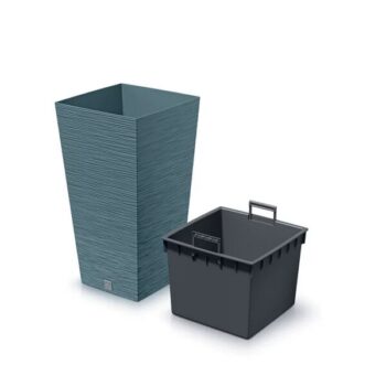 Kvetináč FURU SQUARE 29,5 cm, sivá, 29,5 cm