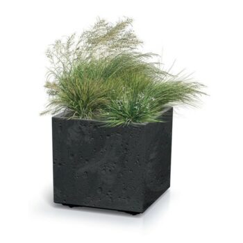 Kvetináč SIERRA SQUARE BETON EFFECT 28,8 cm,antracitová, S