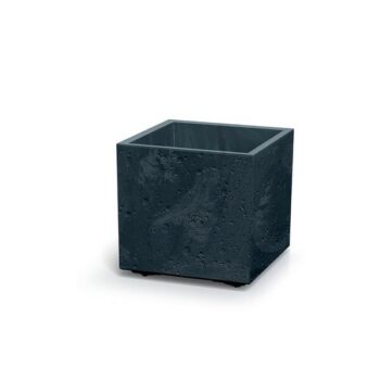 Kvetináč SIERRA SQUARE BETON EFFECT 38,5 cm,antracitová farba, M