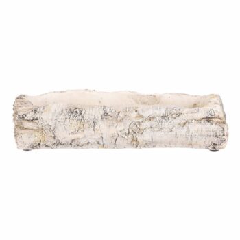 Kvetináč - truhlík, imitácia brezy, 32 x 12 x 8 cm, 32 cm