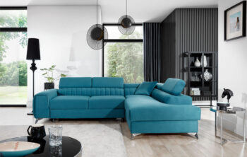 Rohová sedačka s rozkladom a úložným priestorom LACANTE P je krásna, pohodlná sedačka, ktorá vytvorí ideálny priestor pre oddych a dokonalé miesto pre stretnutia s rodinou či priateľmi. Sedačka očarí nie len svojim dokonale prepracovaným dizajnom, ale tiež krásnym farebným prevedením, jedinečným…