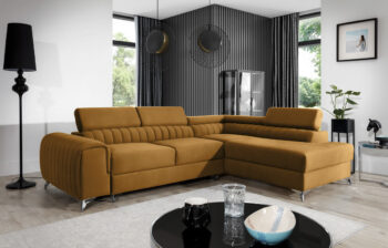 Rohová sedačka s rozkladom a úložným priestorom LACANTE P je krásna, pohodlná sedačka, ktorá vytvorí ideálny priestor pre oddych a dokonalé miesto pre stretnutia s rodinou či priateľmi. Sedačka očarí nie len svojim dokonale prepracovaným dizajnom, ale tiež krásnym farebným prevedením, jedinečným…