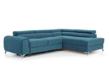 Rohová sedačka s rozkladom a úložným priestorom LACANTE P je krásna, pohodlná sedačka, ktorá vytvorí ideálny priestor pre oddych a dokonalé miesto pre stretnutia s rodinou či priateľmi. Sedačka očarí nie len svojim dokonale prepracovaným dizajnom, ale tiež krásnym farebným prevedením, jedinečným…