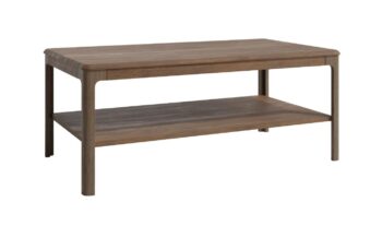 Konferenčný stolík LAKE je ideálnym doplnkom pre vašu obývaciu izbu, ktorá ponúka spojenie elegancie a praktickosti. Tento stolík je vyrobený z masívneho dubového dreva vo farbe tmavého orecha, čo mu dodáva sofistikovaný a nadčasový vzhľad.Stolík má obdĺžnikový tvar s rozmermi výška 45 cm, šírka 110 cm a hĺbka 60 cm, čo zaisťuje dostatok priestoru pre vaše potreby. Praktická odkladacia polica pod doskou stola poskytuje dodatočný úložný priestor pre časopisy, knihy alebo diaľkové ovládače, udržujúce váš obývací priestor organizovaný a čistý.Konferenčný stolík LAKE je nielen esteticky príťažlivým doplnkom, ale aj funkčným prvkom, ktorý pridá vášmu interiéru nádych luxusu. Jeho robustná konštrukcia z masívneho dubového dreva zaručuje dlhú životnosť a stabilitu, čo vám umožní užívať si jeho krásu a praktickosť mnoho rokov.Vyberte si konferenčný stolík LAKE a obohaťte svoj domov o štýlový a praktický kus nábytku, ktorý zaujme každého návštevníka!Dodávame v demontovanom stave.
