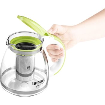 LAMART LT7028 kanvica 1,5L zelená VERRE