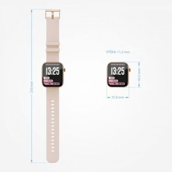 LAMAX Chytré hodinky Bcool 2 Plus, rosegold