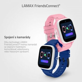 LAMAX Chytré hodinky pre deti WatchY4 Play, modrá