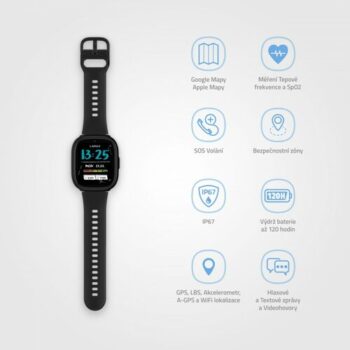 LAMAX Inteligentné hodinky pre deti WatchY4 Plus