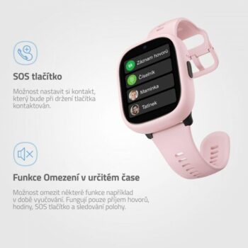 LAMAX Inteligentné hodinky pre deti WatchY4 Plus