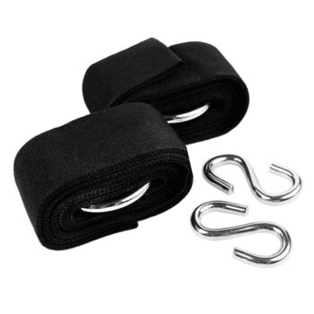 Predstavujeme vám sadu na uchytenie závesného kresla Lanois, ktorá je ideálnym riešením pre všetkých, ktorí hľadajú spoľahlivé a esteticky príjemné riešenie pre zavesenie svojho obľúbeného kresla. Táto sada obsahuje dva kusy v elegantnej čiernej a striebornej farbe, ktoré sa dokonale hodia do…