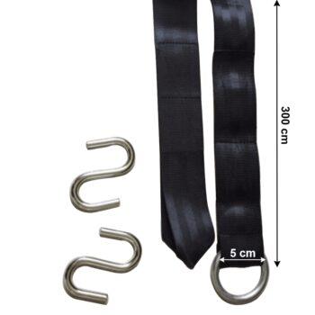 Predstavujeme vám sadu na uchytenie závesného kresla Lanois, ktorá je ideálnym riešením pre všetkých, ktorí hľadajú spoľahlivé a esteticky príjemné riešenie pre zavesenie svojho obľúbeného kresla. Táto sada obsahuje dva kusy v elegantnej čiernej a striebornej farbe, ktoré sa dokonale hodia do…