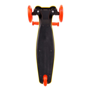 KONDELA Laoma detská kolobežka s osvetlením žltá / oranžová – Obrázok 11