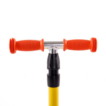 KONDELA Laoma detská kolobežka s osvetlením žltá / oranžová – Obrázok 8