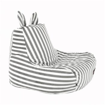 Sedací vak LAPIN so zábavnými uškami v hornej časti Vám ponúka priestor pre úplný relax. Jeho rozmery sú (ŠxHxV): 50x72x75 cm. Vyplnený je EPS (polystyrénové guľôčky) s objemom výplne 150 litrov a možnosťou pridávať a odoberať guľôčky vďaka zipsu, ktorým disponuje. Jeho nosnosť je až do 90 kg. Vak…