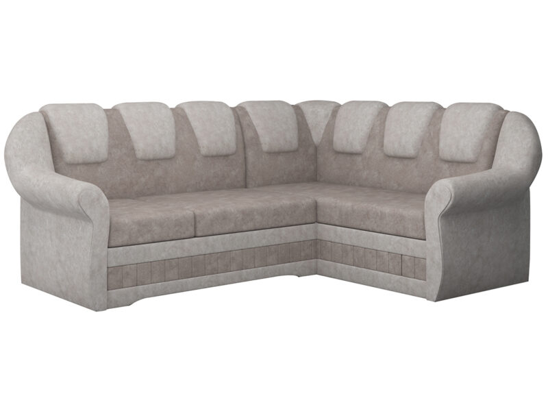 NABBI Latino II P rohová sedačka s rozkladom a úložným priestorom svetlohnedá / béžová Dokonalý, premyslený dizajn, prepracované prevedenie, ozdobné, štýlové prešívanie a luxusné prevedenie látky - jedným slovom LATINO II P. Jej nežné oblé krivky a farebné prevedenie svetlohnedá (Dora 22) / béžová (Dora 21) pôsobia neuveriteľne upokojujúco a harmonicky. Táto sedačka bude stredobodom…