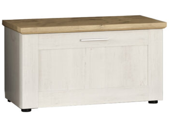 Elegantnú predsieň LAVRION si môžete zakúpiť ako zostavu, ktorú tvorí (ŠxHxV): dvojdverová komoda so zásuvkou (93,2x39,2x90,9 cm), predsieňová skriňa (78,4x39,2x199,7 cm), vešiakový panel (78,4x29x108,8 cm), botník (skrinka na topánky) (93,2x39,2x90,9 cm) a zrkadlo (93,2x4,8x83,2 cm). Farebné…