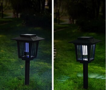 LED solárna lampa proti hmyzu