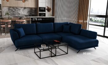Snívate o sedačke, ktorá splní všetky Vaše požiadavky na pohodlné a príjemné sedenie a relax? Rohová sedačka s rozkladom a úložným priestorom LEONA P bude pre Vás tou správnou voľbou. Je to krásny kus nábytku, ktorý vyniká eleganciou, detailnosťou a funkčnosťou. Dokonalé pohodlie je zabezpečené…