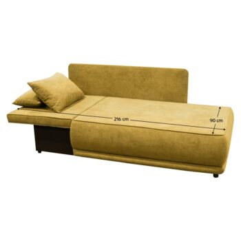 Vytvorte si útulný a štýlový domov s touto krásnou rozkladacou pohovkou LIAMI L v ľavom prevedení, ktorá je ideálnym miestom na relax a každodenné používanie. Naša pohovka je spojenie elegancie a praktickosti, navyše nezaberie veľa miesta. Hodí sa do akéhokoľvek interiéru do obývacej,…