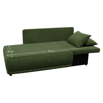 Vytvorte si útulný a štýlový domov s touto krásnou rozkladacou pohovkou LIAMI P v pravom prevedení, ktorá je ideálnym miestom na relax a každodenné používanie. Naša pohovka je spojenie elegancie a praktickosti, navyše nezaberie veľa miesta. Hodí…