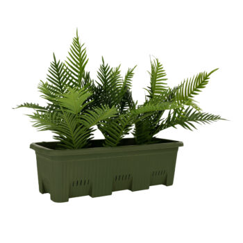 Plastový kvetináč Lidof v elegantnej tmavozelenej farbe je ideálnym riešením pre všetkých milovníkov rastlín, ktorí hľadajú moderný a praktický doplnok do svojho interiéru alebo exteriéru. Tento kvetináč značky KONDELA sa vyznačuje jednoduchou montážou a je dodávaný už zmontovaný, čo vám ušetrí…
