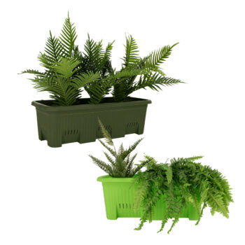 Plastový kvetináč Lidof v elegantnej tmavozelenej farbe je ideálnym riešením pre všetkých milovníkov rastlín, ktorí hľadajú moderný a praktický doplnok do svojho interiéru alebo exteriéru. Tento kvetináč značky KONDELA sa vyznačuje jednoduchou montážou a je dodávaný už zmontovaný, čo vám ušetrí…