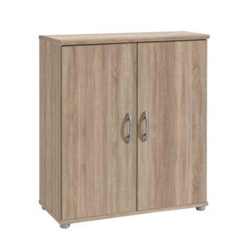 Dvojdverová komoda Lilly 10 v elegantnom prevedení dub sonoma je ideálnym riešením pre tých, ktorí hľadajú praktický a moderný nábytok do svojho interiéru. Táto komoda od značky KONDELA ponúka jednoduchý, no zároveň štýlový dizajn, ktorý sa hodí do rôznych typov miestností.