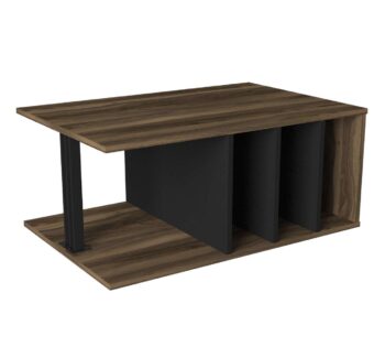 Konferenčný stolík LINDA je ideálnym riešením pre vašu obývaciu izbu. Tento moderný a elegantný stolík sa skvele hodí do každého interiéru a poskytuje praktické využitie vďaka svojmu šikovnému dizajnu.Detailné špecifikácieTyp tovaru: Konferenčný stolíkVhodné do miestnosti: Obývacia izbaMateriál: LTDRozmery: 90 x 40 x 60 cmFarba: Orech + čiernaVybavenie: RegálkaTvar: ObdĺžnikovýHrúbka materiálu: 18 mmDodatočné informácie: Dodávame v demonteStolík LINDA je vyrobený z kvalitného LTD materiálu, čo zaručuje jeho dlhú životnosť a odolnosť. Jeho orechová a čierna farba dodáva stolíku moderný a elegantný vzhľad, ktorý ľahko zapadne do akéhokoľvek interiéru.Vďaka regálku, ktorý je súčasťou vybavenia, získate praktický úložný priestor pre vaše knihy, časopisy alebo dekorácie. Obdĺžnikový tvar stolíka poskytuje dostatok priestoru pre vaše potreby, či už ide o pracovné schôdzky, rodinné oslavy alebo relaxačné chvíle pri káve.Stolček LINDA je dodávaný v demonte, čo uľahčuje jeho prepravu a následnú montáž. Vďaka detailným pokynom je jeho zostavenie jednoduché a rýchle.Vyberte si konferenčný stolík LINDA a získajte kombináciu moderného dizajnu, praktickosti a elegancie, ktorá skrášli vašu obývaciu izbu.