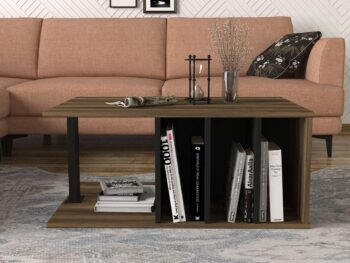 Konferenčný stolík LINDA je ideálnym riešením pre vašu obývaciu izbu. Tento moderný a elegantný stolík sa skvele hodí do každého interiéru a poskytuje praktické využitie vďaka svojmu šikovnému dizajnu.Detailné špecifikácieTyp tovaru: Konferenčný stolíkVhodné do miestnosti: Obývacia izbaMateriál: LTDRozmery: 90 x 40 x 60 cmFarba: Orech + čiernaVybavenie: RegálkaTvar: ObdĺžnikovýHrúbka materiálu: 18 mmDodatočné informácie: Dodávame v demonteStolík LINDA je vyrobený z kvalitného LTD materiálu, čo zaručuje jeho dlhú životnosť a odolnosť. Jeho orechová a čierna farba dodáva stolíku moderný a elegantný vzhľad, ktorý ľahko zapadne do akéhokoľvek interiéru.Vďaka regálku, ktorý je súčasťou vybavenia, získate praktický úložný priestor pre vaše knihy, časopisy alebo dekorácie. Obdĺžnikový tvar stolíka poskytuje dostatok priestoru pre vaše potreby, či už ide o pracovné schôdzky, rodinné oslavy alebo relaxačné chvíle pri káve.Stolček LINDA je dodávaný v demonte, čo uľahčuje jeho prepravu a následnú montáž. Vďaka detailným pokynom je jeho zostavenie jednoduché a rýchle.Vyberte si konferenčný stolík LINDA a získajte kombináciu moderného dizajnu, praktickosti a elegancie, ktorá skrášli vašu obývaciu izbu.