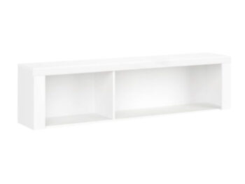<p>Polica Lindy 160 v bielom lesku je moderný a elegantný doplnok do vášho interiéru, ktorý zaujme svojím jednoduchým, no štýlovým dizajnom. Táto polica je vyrobená z kvalitného aglomerovaného materiálu, konkrétne laminovanej DTD, čo zaručuje jej dlhú životnosť a odolnosť voči bežnému opotrebeniu.<…