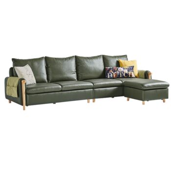 Taburetka Linsy v olivovozelenej farbe so svetlým orechom je ideálnym doplnkom pre váš interiér. Táto moderná taburetka od značky KONDELA sa vyznačuje elegantným dizajnom a kvalitným spracovaním, ktoré zaručuje dlhú životnosť. Je vyrobená z kombinácie kože a ekokože, čo jej dodáva luxusný vzhľad…