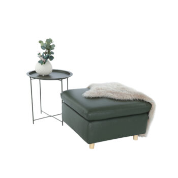 Taburetka Linsy v olivovozelenej farbe so svetlým orechom je ideálnym doplnkom pre váš interiér. Táto moderná taburetka od značky KONDELA sa vyznačuje elegantným dizajnom a kvalitným spracovaním, ktoré zaručuje dlhú životnosť. Je vyrobená z kombinácie kože a ekokože, čo jej dodáva luxusný vzhľad…