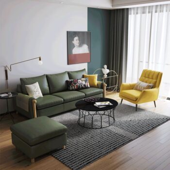 Taburetka Linsy v olivovozelenej farbe so svetlým orechom je ideálnym doplnkom pre váš interiér. Táto moderná taburetka od značky KONDELA sa vyznačuje elegantným dizajnom a kvalitným spracovaním, ktoré zaručuje dlhú životnosť. Je vyrobená z kombinácie kože a ekokože, čo jej dodáva luxusný vzhľad…