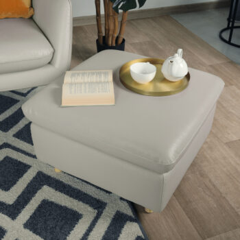 Taburetka Linsy v elegantnom prevedení svetlosivej farby a svetlého orecha je ideálnym doplnkom pre váš interiér. Táto moderná taburetka od značky KONDELA ponúka nielen štýlový vzhľad, ale aj praktické využitie. Je vyrobená z kvalitnej ekokože, ktorá je známa…