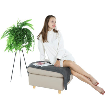 Taburetka Linsy v elegantnom prevedení svetlosivej farby a svetlého orecha je ideálnym doplnkom pre váš interiér. Táto moderná taburetka od značky KONDELA ponúka nielen štýlový vzhľad, ale aj praktické využitie. Je vyrobená z kvalitnej ekokože, ktorá je známa…