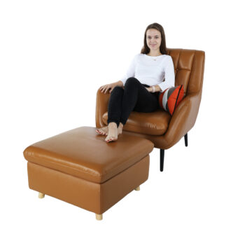 Taburetka Linsy v elegantnej zlatohnedej farbe so svetlým orechovým nádychom je ideálnym doplnkom pre váš interiér. Tento moderný kus nábytku od značky KONDELA ponúka nielen štýlový vzhľad, ale aj praktickosť a pohodlie. Je vyrobená z kvalitnej kože a ekokože,…