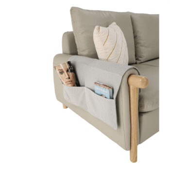 Predstavujeme vám elegantnú trojsedačku Linsy v modernom dizajne, ktorá sa stane skvelým doplnkom vášho interiéru. Táto sedačka v svetlosivej farbe s detailmi svetlého orecha je ideálna pre tých, ktorí hľadajú štýlové a pohodlné riešenie pre svoju obývačku.