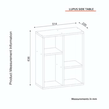 LITUS - Moderný príručný stolík pre vašu obývaciu izbuPredstavujeme vám LITUS - štýlový a praktický príručný stolík, ktorý je ideálnym doplnkom pre vašu obývaciu izbu. Tento stolík je vyrobený z kvalitného LTD materiálu a navrhnutý tak, aby spĺňal všetky vaše potreby pre pohodlné a elegantné bývanie.Typ tovaru: Príručný stolíkMateriál: LTDRozmer: 51.4 x 63.6 x 22 cmFarba: BielaVybavenie: RegálkaTvar: ObdĺžnikovýHrúbka materiálu: 18 mmDodatočné informácie: Dodávame v demonteStolík LITUS vyniká svojim čistým bielym dizajnom a obdĺžnikovým tvarom, ktorý je nielen esteticky atraktívny, ale aj praktický. Vďaka regálku poskytuje dostatok úložného priestoru pre vaše knihy, časopisy či dekorácie. Robustný LTD materiál s hrúbkou 18 mm zaisťuje dlhú životnosť a pevnosť tohto stolíka.Objednajte si príručný stolík LITUS ešte dnes a pridajte do svojej obývačky štýlový a funkčný nábytok. Dodávame v demonte, čo umožňuje jednoduchú prepravu a jednoduchú montáž.
