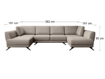 Krásu, eleganciu a množstvo priestoru so sebou prináša rohová sedačka U s rozkladom a úložným priestorom LIVA U L/P. Čistá línia a elegantný dizajn v prevedení béžová sa bude vynímať v otvorenom priestore v srdci Vášho domova. Liva sa ľahko rozkladá pomocou automatickému mechanizmu, vďaka ktorému…